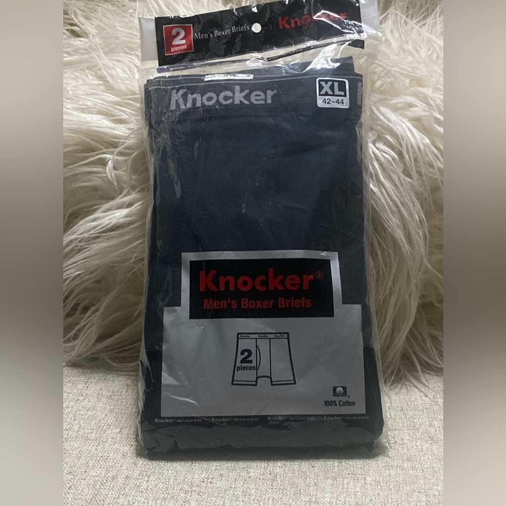 🧿Knocker Men's Extended Size Boxer Briefs with Contrasting Trim🧿